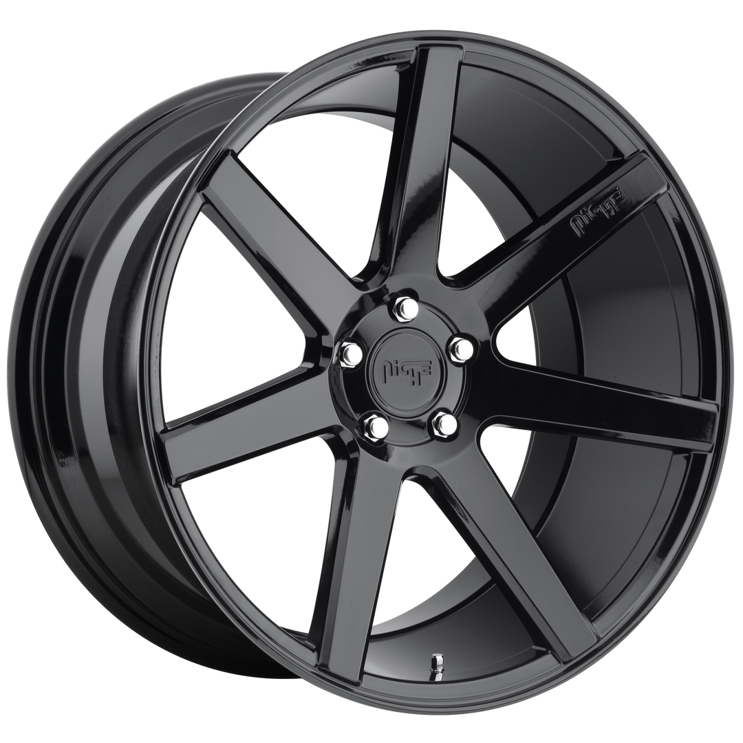 NICHE 1PC M168 VERONA 19X8.5 5X114.3 35 72.56 GLOSS BLACK