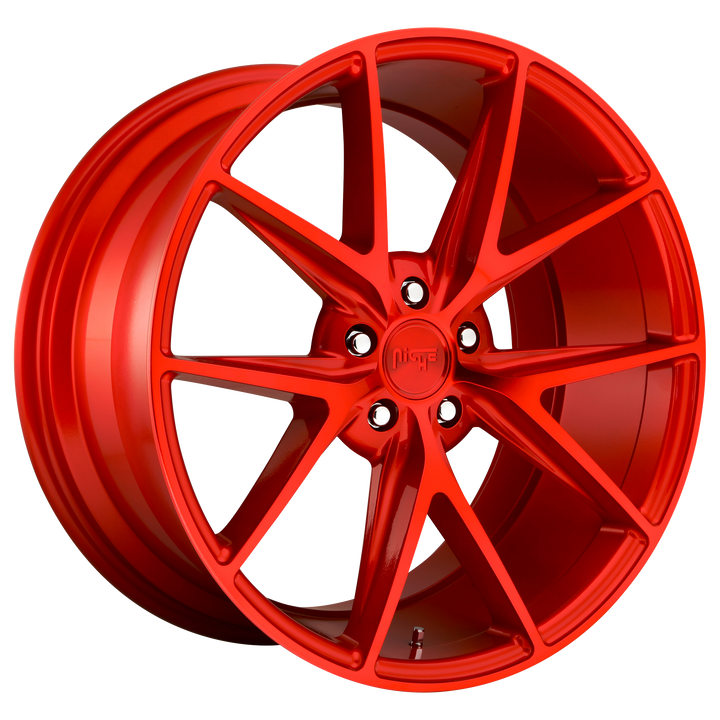 NICHE 1PC M186 MISANO 19X8.5 5X120 35 72.56 CANDY RED