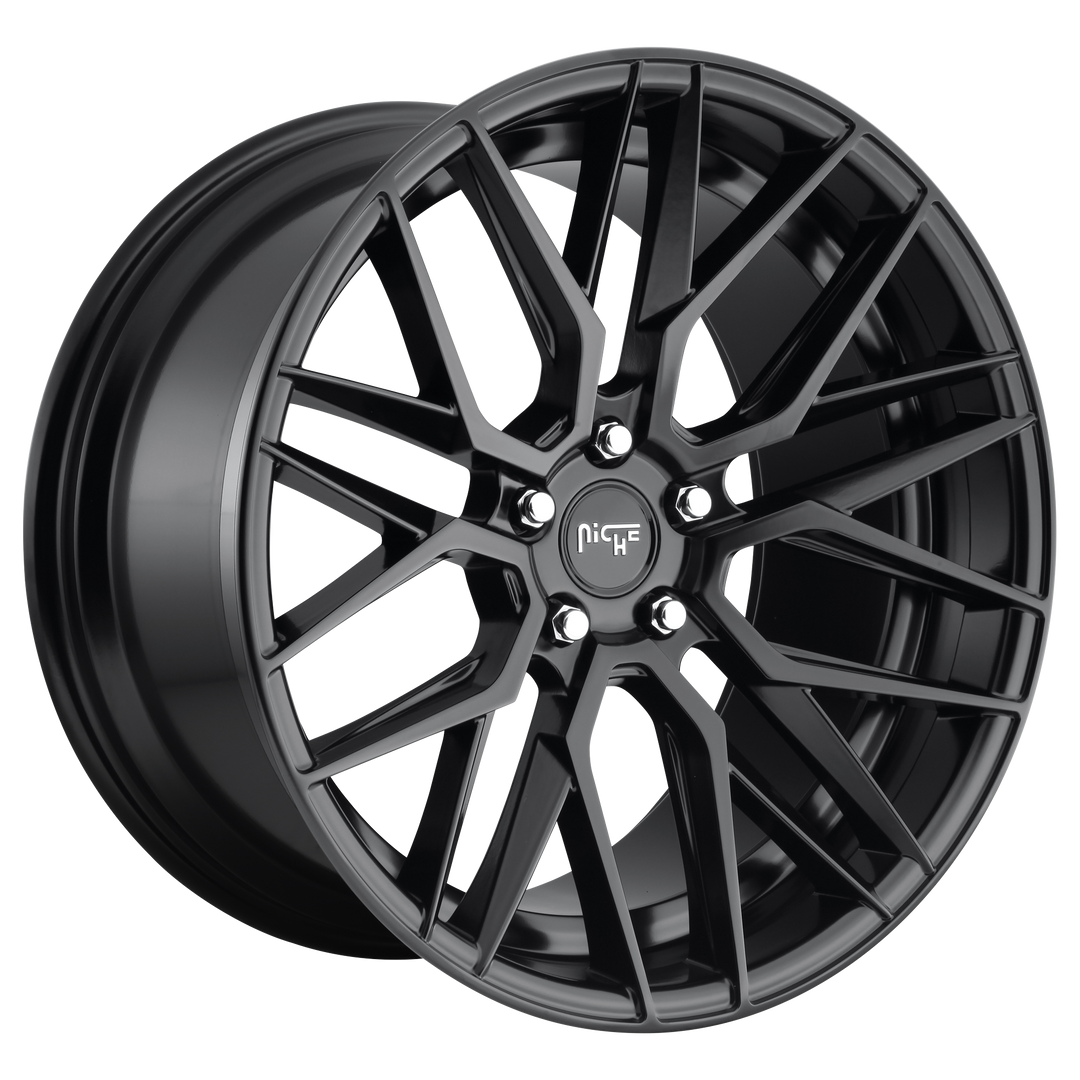 NICHE 1PC M190 GAMMA 19X9.5 5X114.3 35 72.56 MATTE BLACK