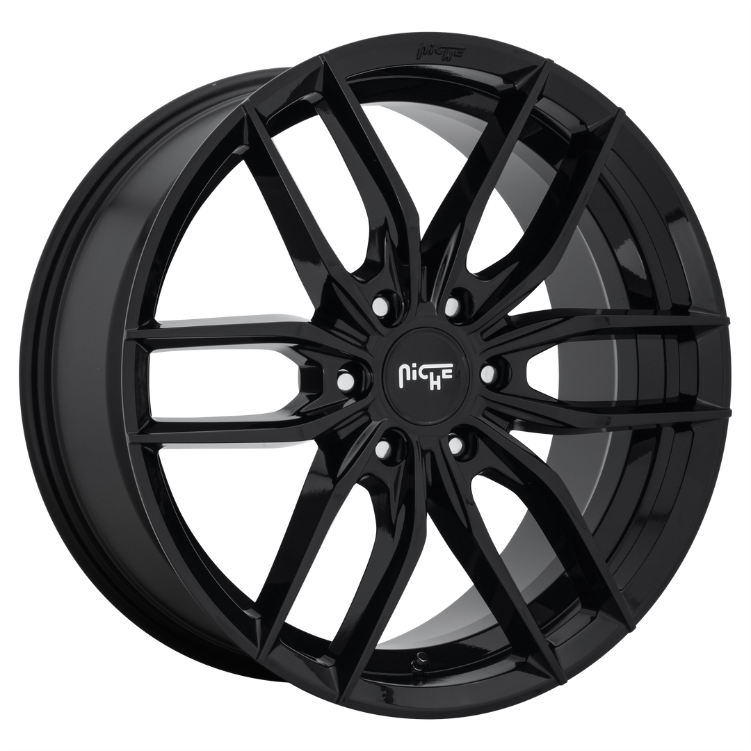 NICHE 1PC M209 VOSSO 20X9 6X132 35 74.5 GLOSS BLACK