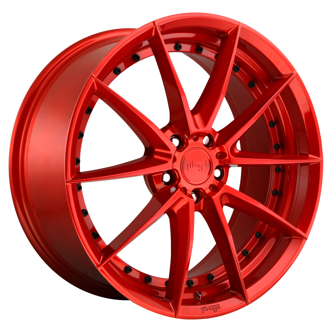NICHE 1PC M213 SECTOR 20X10.5 5X114.3 40 72.56 CANDY RED