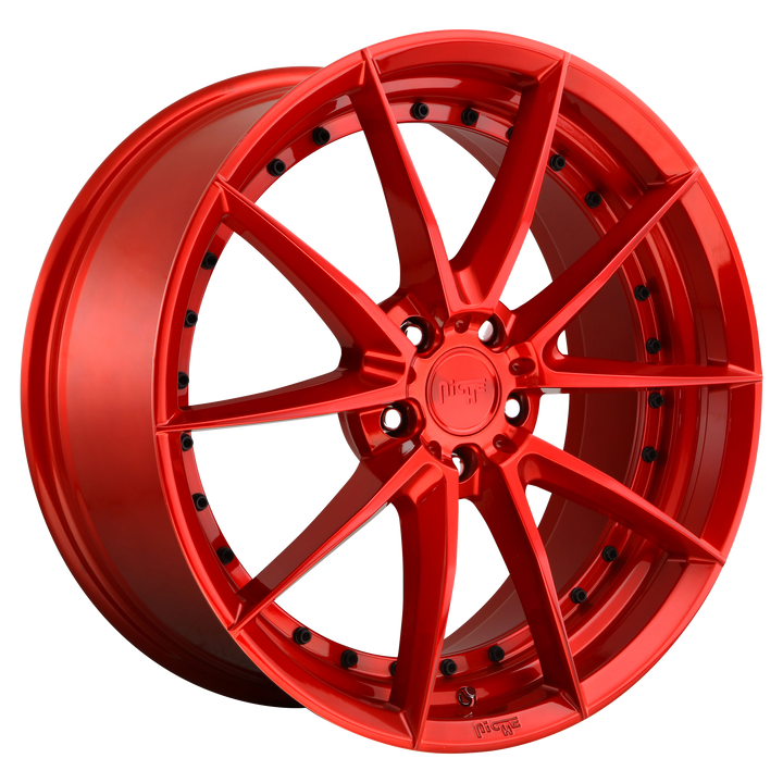 NICHE 1PC M213 SECTOR 20X10.5 5X114.3 40 72.56 CANDY RED