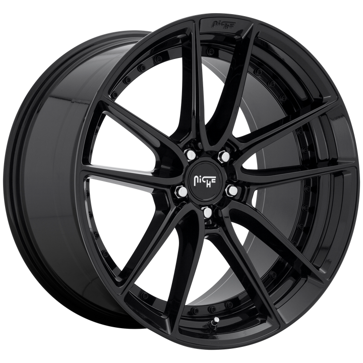 NICHE 1PC M223 DFS 17X8 5X114.3 40 72.56 GLOSS BLACK