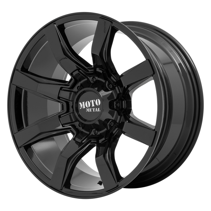 MOTO METAL MO804 SPIDER 20X10 8X165.1 12 125.1 GLOSS BLACK