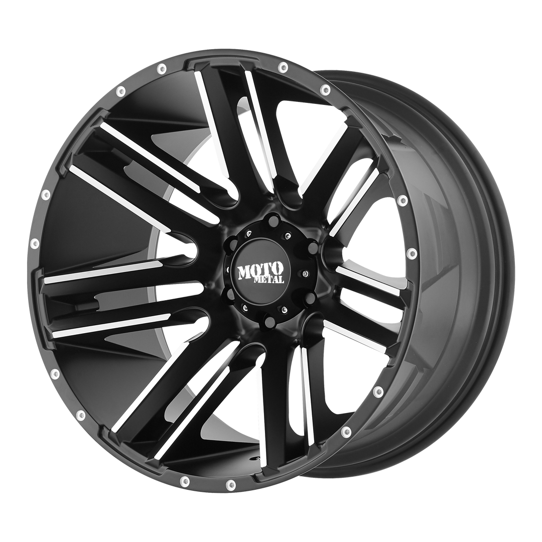 MOTO METAL MO978 RAZOR 20X9 6X139.7 18 106.1 SATIN BLACK MACHINED