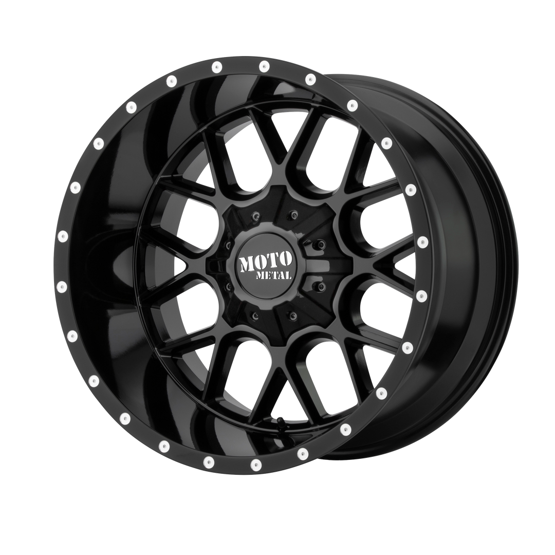 MOTO METAL MO986 SIEGE 20X10 6X135 / 6X139.7 -18 106.1 GLOSS BLACK