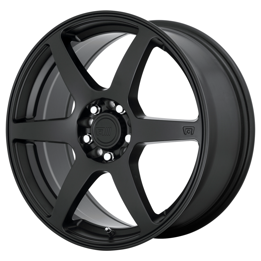 MOTEGI MR143 CS6 17X7 4X100 / 4X108 40 72.56 SATIN BLACK
