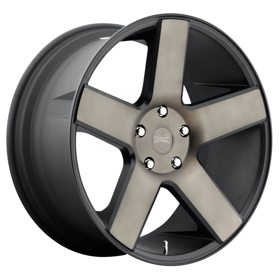 DUB 1PC S116 BALLER 24X10 5X127 19 78.1 MATTE BLACK DOUBLE DARK TINT