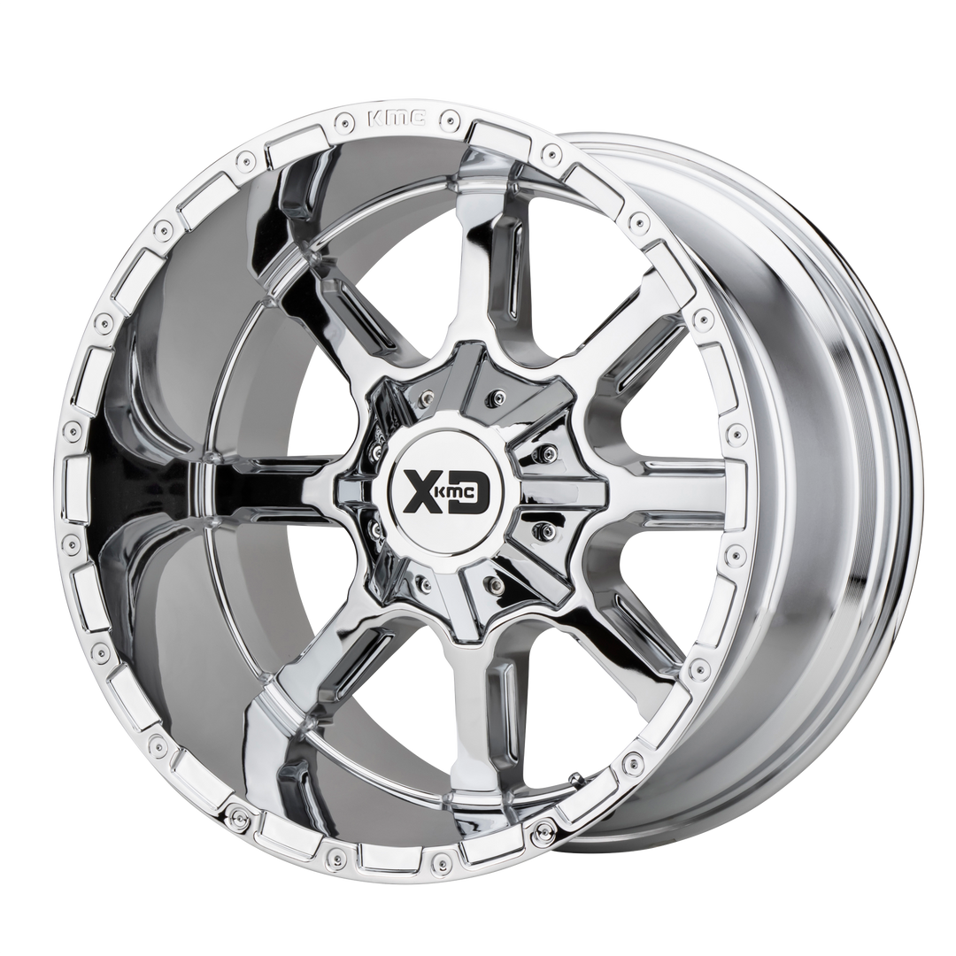 XD WHEELS XD838 MAMMOTH 20X9 8X165.1 0 125.1 CHROME