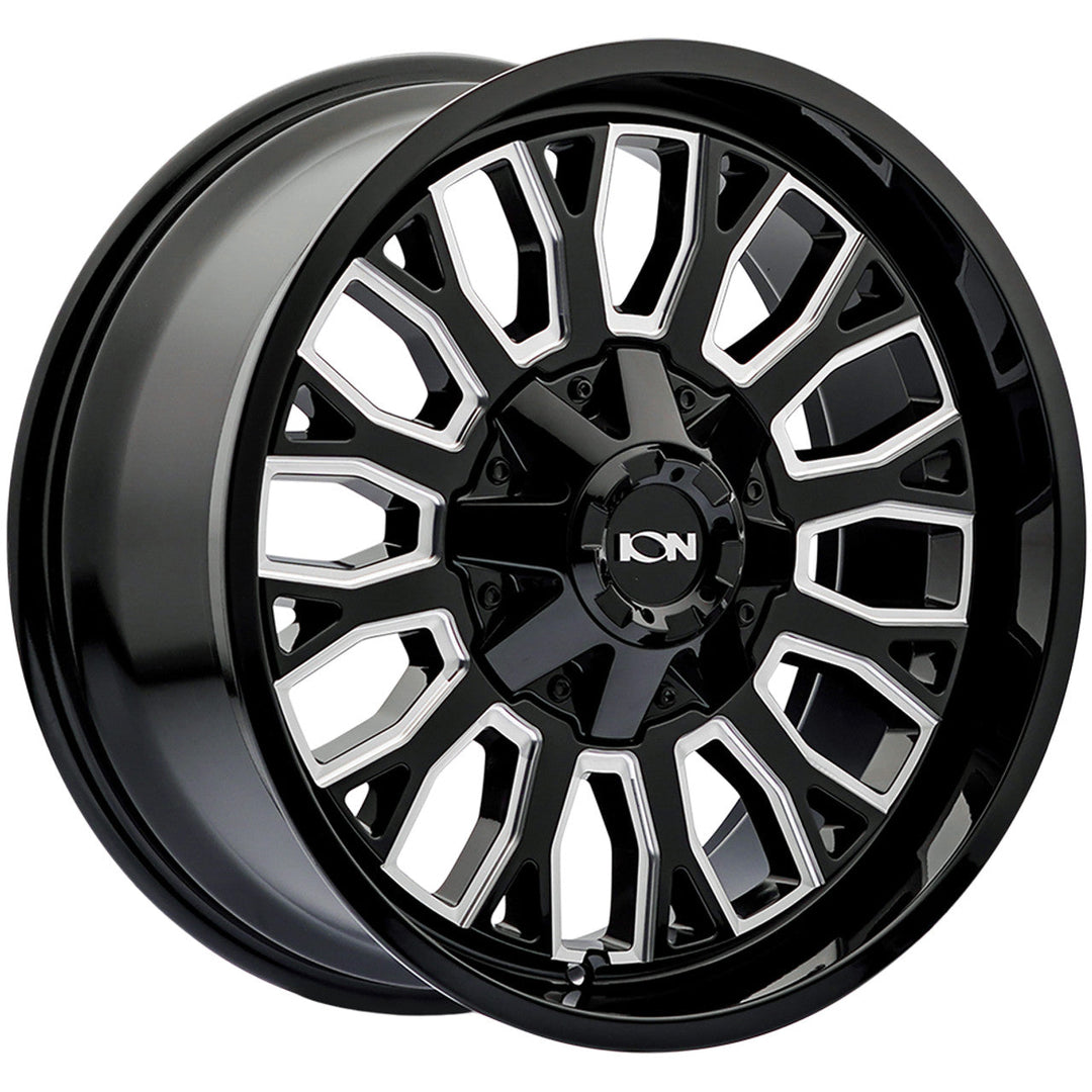 Ion Type 152 20x9 5x127 5x139.7 0 87.1 Gloss Black Milled
