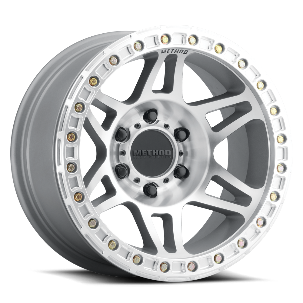 METHOD RACE WHEELS MR106 BEADLOCK 17X9 5X127 ET-44 71.5CB MACHINED/CLEAR COAT