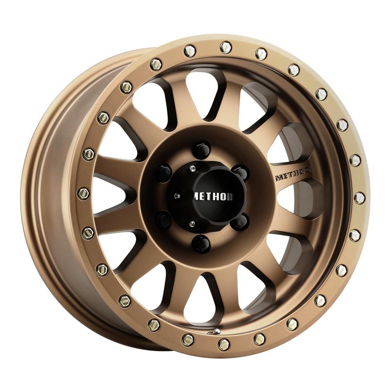 METHOD RACE WHEELS MR304 DOUBLE STANDARD 18X9 6X139.7 ET-12 108CB METHOD BRONZE