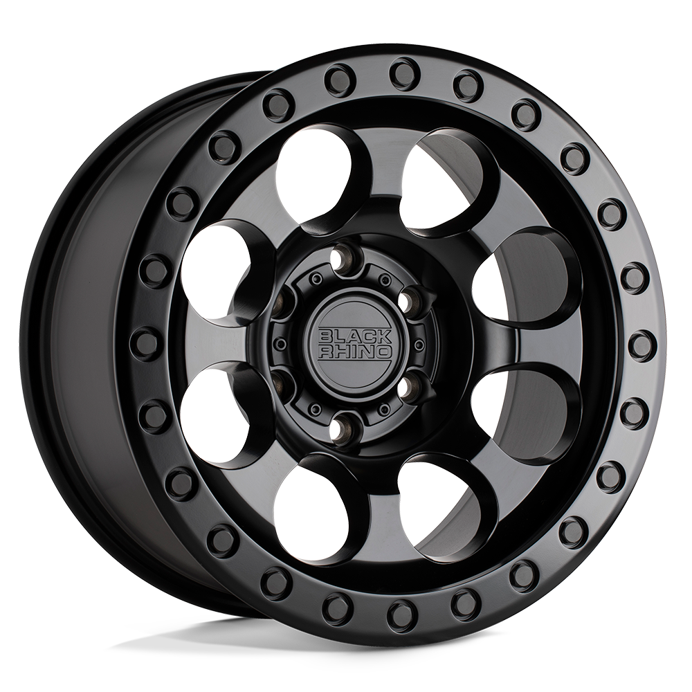 Black Rhino Riot 17x8.5 6x139.7 -30 112.1 Matte Black